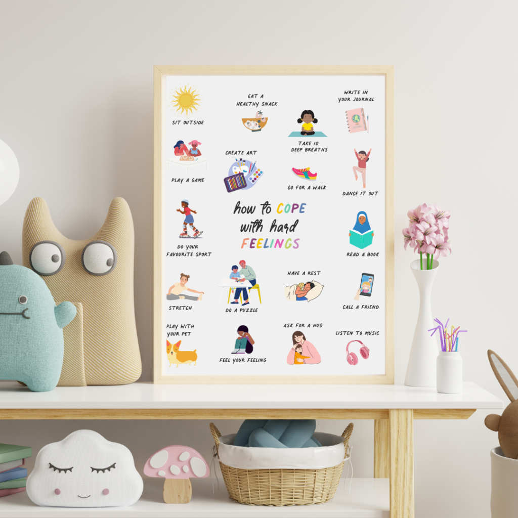 coping strategies poster bedroom